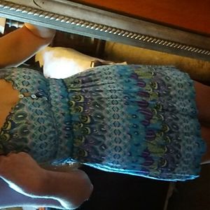 Little Blue Print Dress